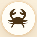 Cancer zodiac symbol