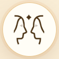 Gemini zodiac symbol